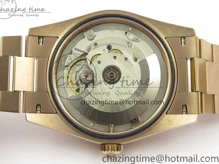 Maker Day-Date 128239 RG Black on Crystral Edition Bracelet RG Best Dial Markers 36 Bp President 1221